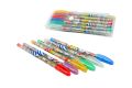 6 Colour Glitter Pen Set. 
