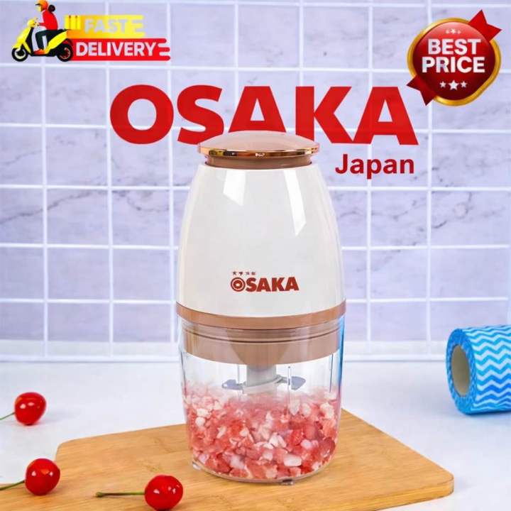 OSAKA Multi-Purpose Blender Japan Meat Grinder - Bottom Grinder - Super Fast Fruit, Blender 750ml Grinder