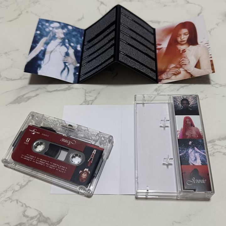 JENNIE%20Kim%20Jennie%20Solo%20Album%20Ruby%20Korean%20Music%20Cassette%20Brand%20New%20Unopened%20With%20Lyrics%20Booklet%20Collectors%20K%20Pop%20-%20Image%202
