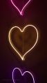 Heart Led Neon Sign. 