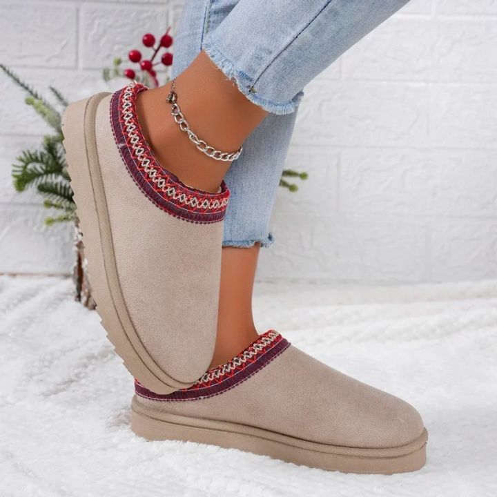 Winter%202024%20New%20Cashmere%20Warm%20Thick%20Sole%20Heelless%20Covered%20Half%20Mop%20Cashmere%20Warm%20Uggs%20-%20Image%204