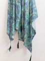 Women's fashionable velvet shawl. 