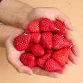 4Pcs Strawberry Shaped Silicone Candle Mold DIY Handmade Fruit Scented Candles Soap Craft Casting Molds Home Valentine's Day Dec.