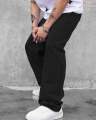 Men’s Black Wide Leg Denim Jeans | Men’s Baggy Jeans | ZRANZIE. 
