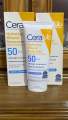 CeraVe Hydrating Mineral Sunscreen Lotion for face SPF 50 for All Skin Types 75ML. 