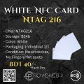 White NFC Card NTAG216 - 50 pcs. 