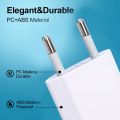 NNBILI 1-5Pcs Universal 5V 1A EU Plug USB Wall Phone Charger For iPhone Redmi Charger Power Adapter.