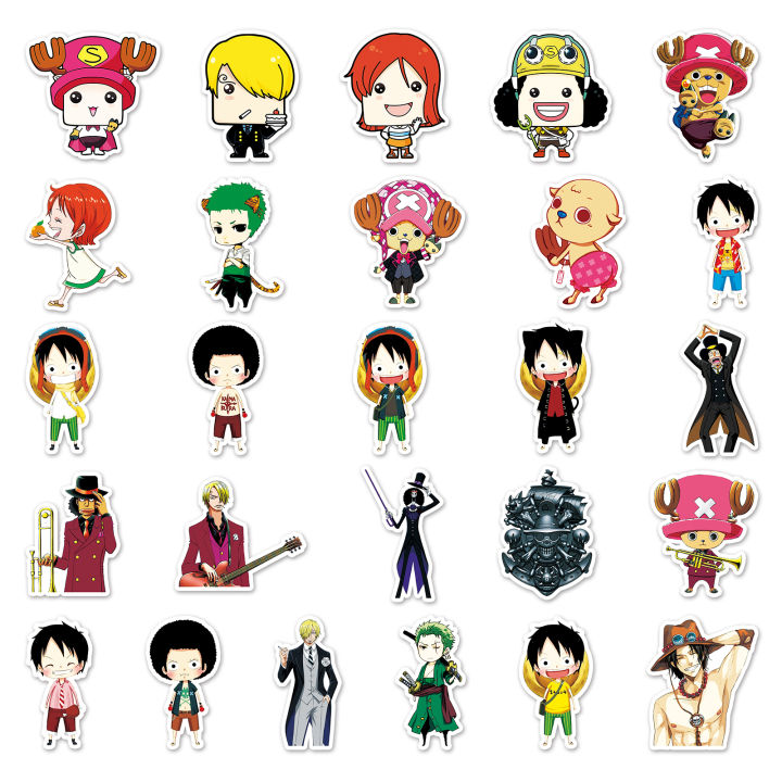 100%20Piece%20One%20Piece%20Stickers%20Waterproof%20DIY%20For%20Phones%20Laptop%20Car%20Sticker%20Creative%20Home%20Decal%20-%20Image%202