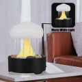 Mushroom Lamp For Home Bedroom Rain Cloud Night Light Portable Fountain Light Warm White Lights. 