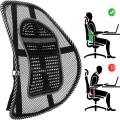 Back Support to Relief Backpain for Chair - Black.