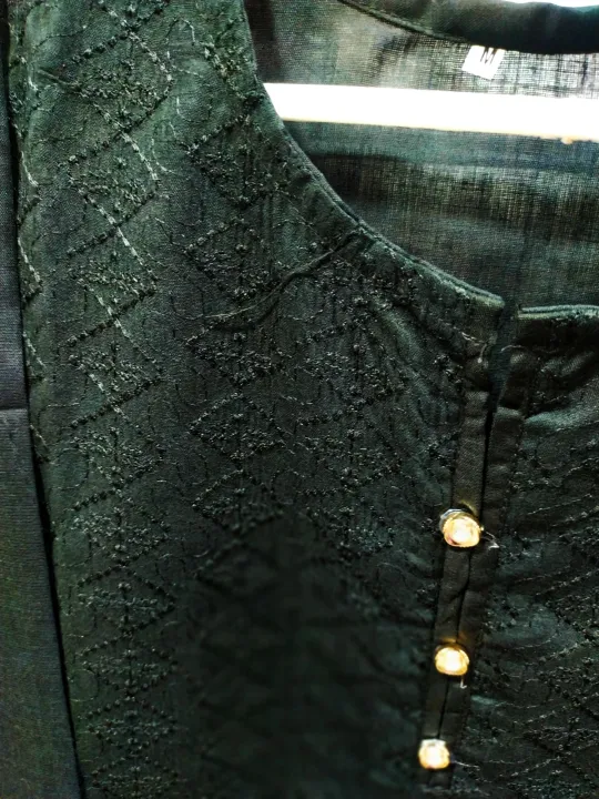 Simple%20Black%20Cotton%20Chicken%20Kurti%20for%20Women%20Traditional%20Long%20Top%20for%20Party%20Wedding%20Wedding%20Ethnic%20Wear%20Simple%20Design%20-%20Image%202