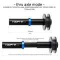 TOOPRE Bicycle Rear Triangle Chain Retainer MTB Road Bike Virtual Freewheel Tensioner For 12mm Thru-axle Quick Release Universal. 