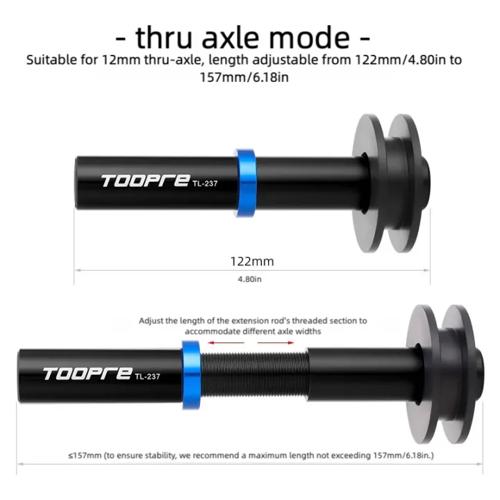 TOOPRE%20Bicycle%20Rear%20Triangle%20Chain%20Retainer%20MTB%20Road%20Bike%20Virtual%20Freewheel%20Tensioner%20For%2012mm%20Thru-axle%20Quick%20Release%20Universal%20-%20Image%206