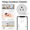 Mini Smart Wifi Plug US Wireless Outlet 10A Voice Remote Control Timer Intelligent Home Appliances Work With Alexa  Home. 
