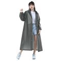 Hooded Rain Coat Women Men Impermeable Thickened Waterproof Raincoat Tourism Outdoor Hiking Raincoat For Height 150-188cm.
