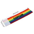 1PC Football Captain Armband Adjustable Sports Captain Armband With CAPTAIN Logo Captain's Armband For Soccer Rugby Basketball.