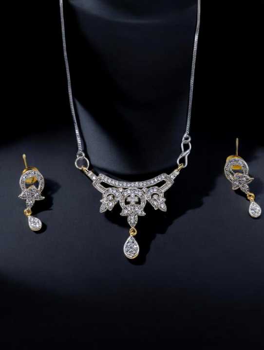 New fancy so beautiful.
Design Fine Quality.
AD locket set Fancy Stilish Silver Antique Locket Set Necklace For Girls & Women