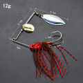 1pcs Fishing Lure 12/17g Wobblers Lures Spinners Spoon Bait For Pike Peche Tackle All Artificial Baits Metal Sequins Spinnerbait.