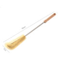 Long Handle Bottle Brush Cleaner for Kitchen Cleaning Brush Wooden Handle Nylon Bristles Small Brush for Kitchen Cleaning Tools.