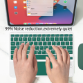 Wireless Keyboard and Mouse With Touchpad For iOS Android Windows Bluetooth Keyboard For iPad Cell Phone Rechargeable Devices.