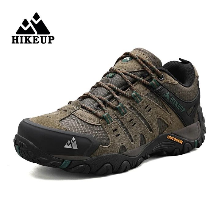 HIKEUP%20Men's%20Hiking%20Shoes%20Suede%20Leather%20Outdoor%20Shoes%20Wear-resistant%20Men%20Trekking%20Walking%20Hunting%20Tactical%20Sneakers%20-%20Image%203