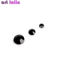 Black Nail Art Crystal Rhinestones, Multi Size Flatback Gems for Nail Art DIY Decoration. 