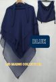 3-Layer Ready-to-Wear Khimar with Niqab – Chiffon Set. 