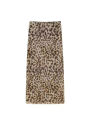 Women Leopard Print 2 Piece Outfit Strapless Ruched Crop Top Maxi Skirt Set With Choker Scarf Party Clubwear For Summer. 