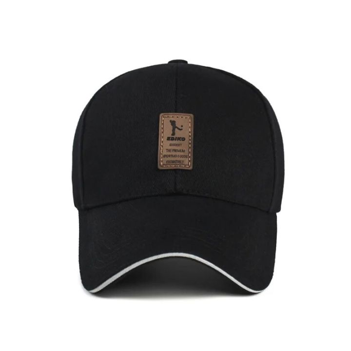 Summer%20Women%20Men%20Structured%20Baseball%20Cap%20Solid%20Cotton%20Adjustable%20Snapback%20Sunhat%20Outdoor%20Sports%20Hip%20Hop%20Baseball%20Hat%20Casquette%20-%20Image%203