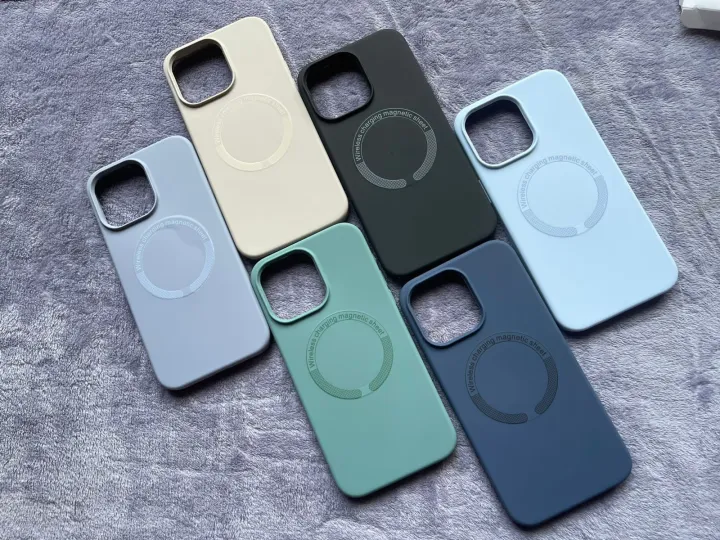 New%20Arrival%20Luxury%20Silicone%20MagSafe%20Cover%20/%20Strong%20Magnetic%20MagSafe%20case%20For%20IPhone%20X%20To%2014%20pro%20max%20-%20Image%202