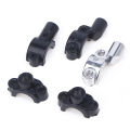 22mm Handlebar 10mm ThreadMotorcycle Master Cylinder Brake Lever Mirror Mount Clamp Rear View Mirror Holder Adapter..