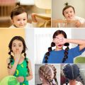 2000pcs/Set Small Ring Hair Bands Candy Color Elastic Rubber Bands Kids Ponytail Holder Hair Ropes. 