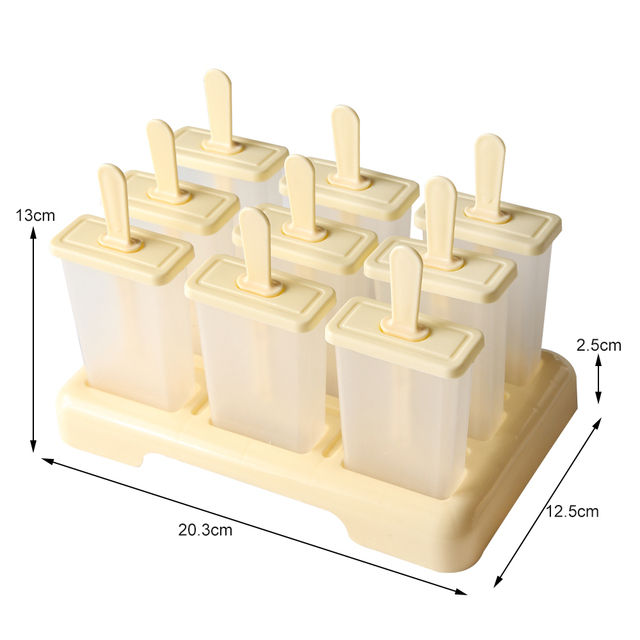 12%20Pieces%20Silicone%20Popsicle%20Maker%20Molds%20Food%20Grade%20Ice%20Molds%20With%20Ice%20Cream%20With%2050%20Popsicle%20Sticks%20Popsicles%20Molds%20Household%20-%20Image%207