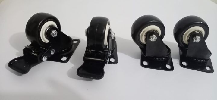 trolly/counter wheel with brakes