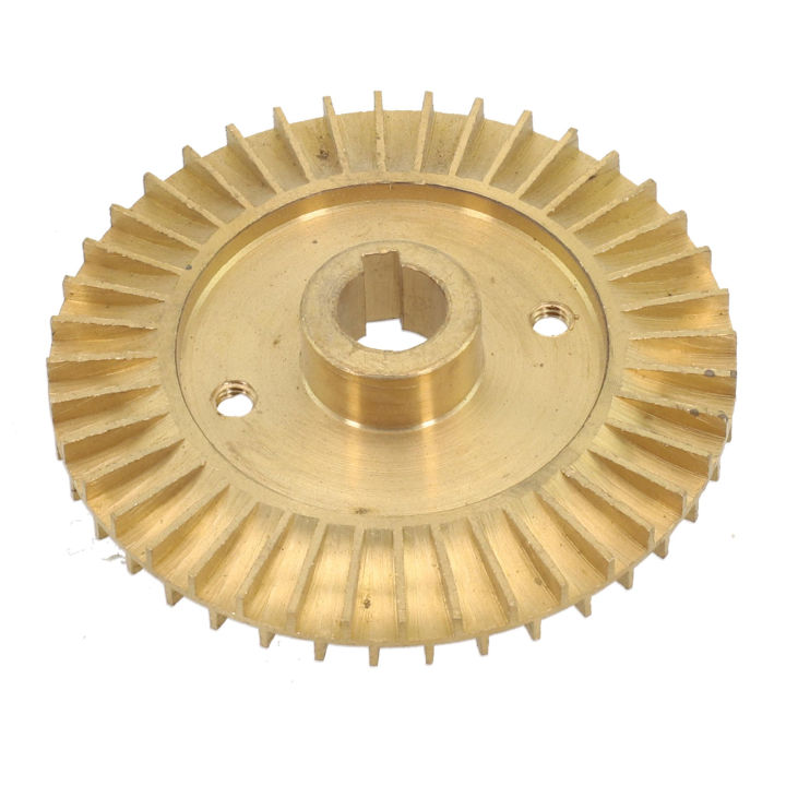 1PC Brass Water Pump Impellers Self-Priming Pump Double-Sided Copper Pump Impeller Pump Replacement Parts
