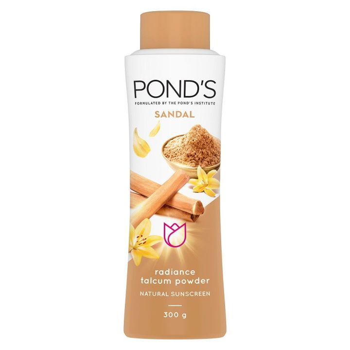 POND'S%20Sandal%20Radiance%20Talcum%20Powder,%20Natural%20Sunscreen,%20300%20g%20-%20Image%204