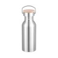 Stainless Steel Sports Fitness Bottle Bicycle Water Bottle Single Walled Insulated Metal Flask.