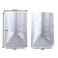 100pcs Self-Sealing Hot Seal Flat Pure Aluminium Foil Moisture-proof Sealing Bag Tea Coffee Bean Candy Home Packing Bag. 