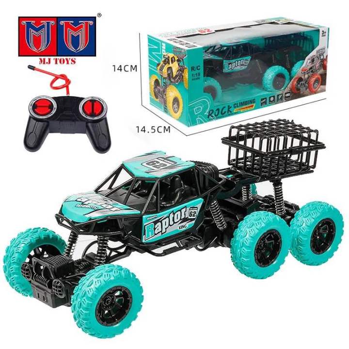 Off Road  Car 6 Wheel Remote Control Car Rechargeable Battery
