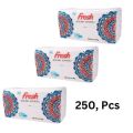 Fresh Hand Tawal 250 Pcs ,Poli Pack (3Pcs).