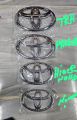Toyota Car accessories Monogram Logo Different Size Emblem 1 Pis. 
