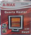 A-MAX Quartz Heater / Electric room Hater 800W 2 halogen rods. 
