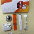 X90 Smart Watch With Airpods Pro generation 2| Best Quality With 2 bands | Smart Watch Case. 