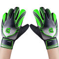 1 pair Non-Slip Soccer Goalie Gloves with Double Wrist Protection. 