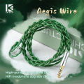 KBEAR Aegis Wire MH04 4 Cores High-purity Silver-plated OFC HiFi Headphone Upgrade Cable. 