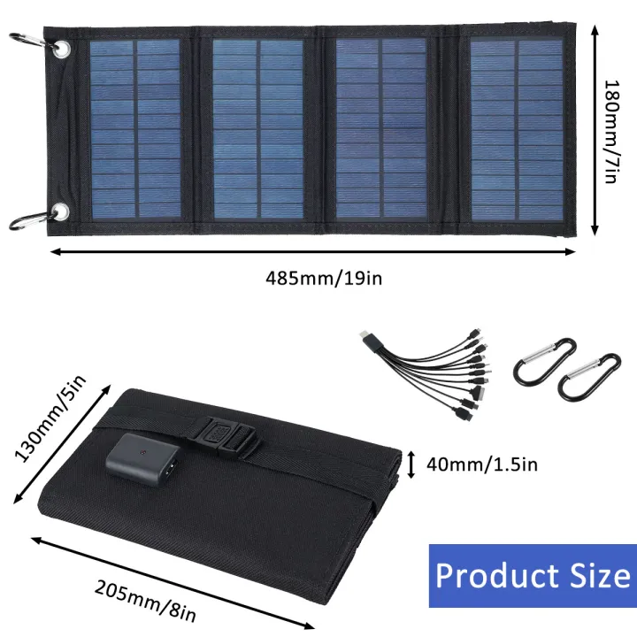 4%20fold%20100W%20Foldable%20solar%20panel%2020w/h%20portable%20solar%20panels%20Fast%20charger%20USB%205V%20DC%20Full%20time%20solar%20panel%20mobile%20power%20supply%20-%20Image%202