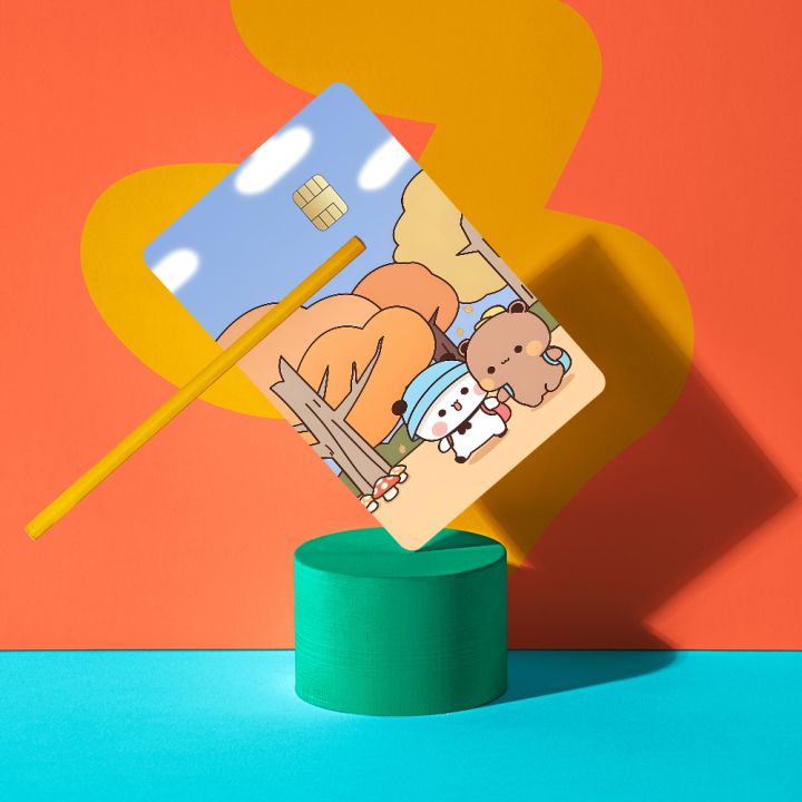 BuBu%20DuDu%20Cartoon%20Anime%20Spend%20Or%20Save%20Funny%20S%20On%20Off%20Ultra%20Thin%20No%20Fade%20Sticker%20Skin%20Cover%20Film%20For%20Debit%20Credit%20Card%20-%20Image%203