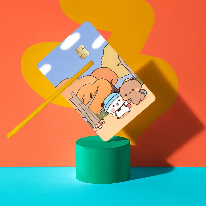 BuBu%20DuDu%20Cartoon%20Anime%20Spend%20Or%20Save%20Funny%20S%20On%20Off%20Ultra%20Thin%20No%20Fade%20Sticker%20Skin%20Cover%20Film%20For%20Debit%20Credit%20Card%20-%20Image%203