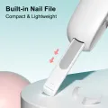 Cat Dog Nail Clippers with Adjustable Hole Professional Pet Nail Clippers to Avoid Nail Over-Cutting Puppy Kitten Claw Care Tool. 