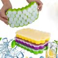 Silicone Ice Cube Tray with 37 Cavities – Flexible Ice Making Mold. 